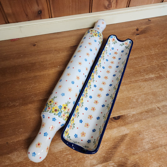 Rolling Pin with Cradle ~ 17.75" 439-2225 Buttercup