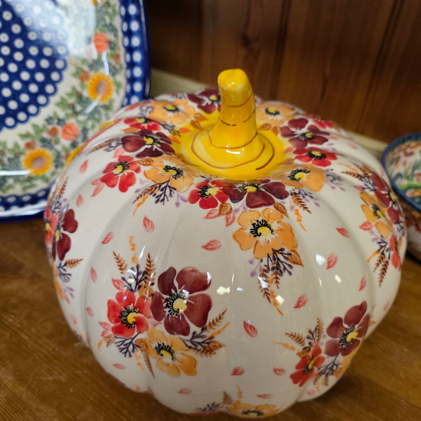 Pumpkin / Jack o lantern XLG 10"x9" Luminary