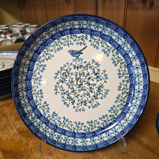 Plate   Rimmed   9" 302-1932X  Song Bird pf0526