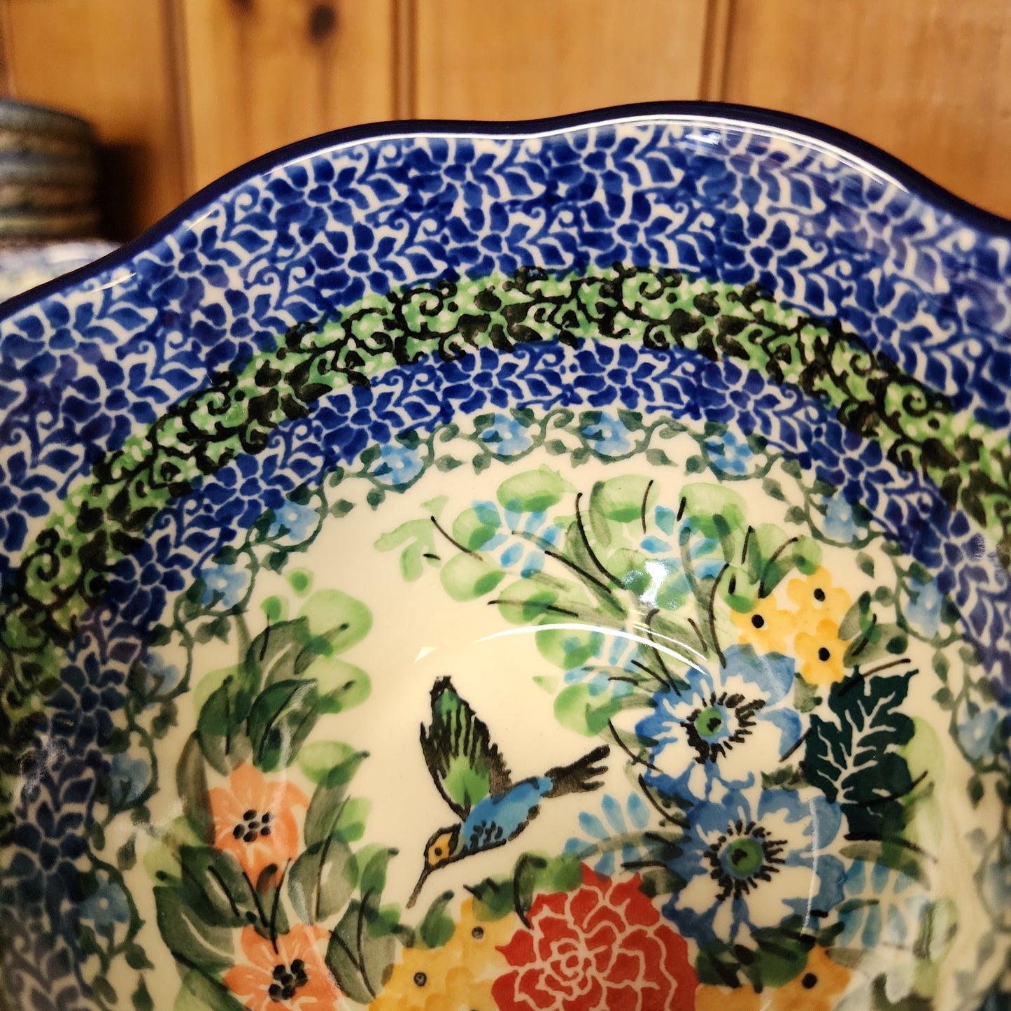 Bowl   Wavy Edge   5.75" A54-U3271  U4 pf0526