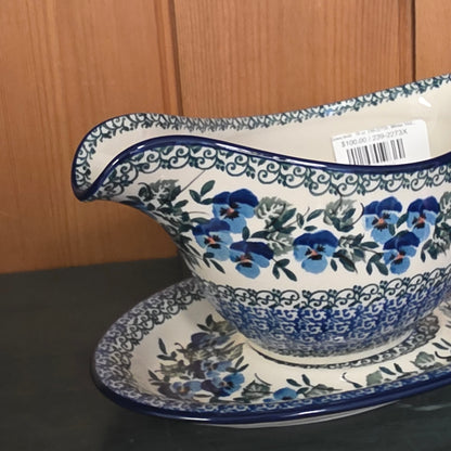 Gravy Boat   16 oz  239-2273X  Winter Viola pf0526