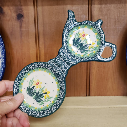 Tea Bag & Cup Holder 764-2777Q Daffodil  Spoon Rest