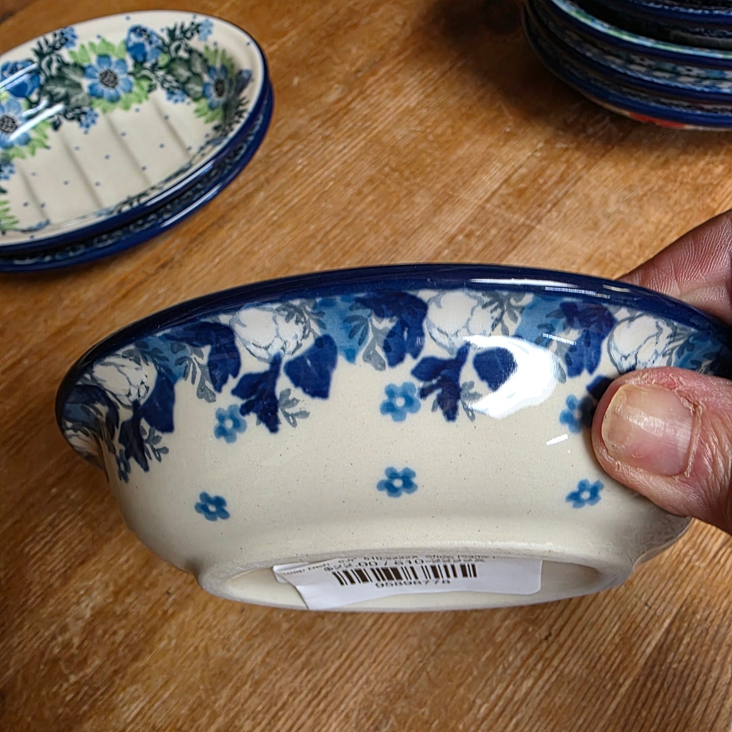 Soap Dish   5.5"  510-2222X  Snow Poppy pf0526