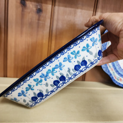Baker   w/Grip Edge   7" x 9.75"   2751X ~ Blue Orchids