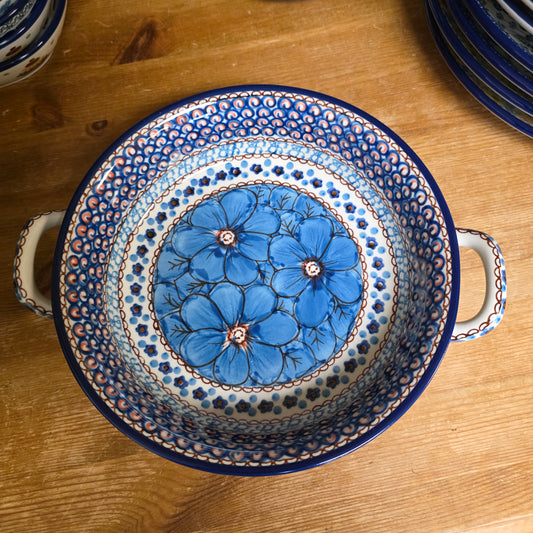 Baker   Round w/ Handles   8"   U408C ~ U4