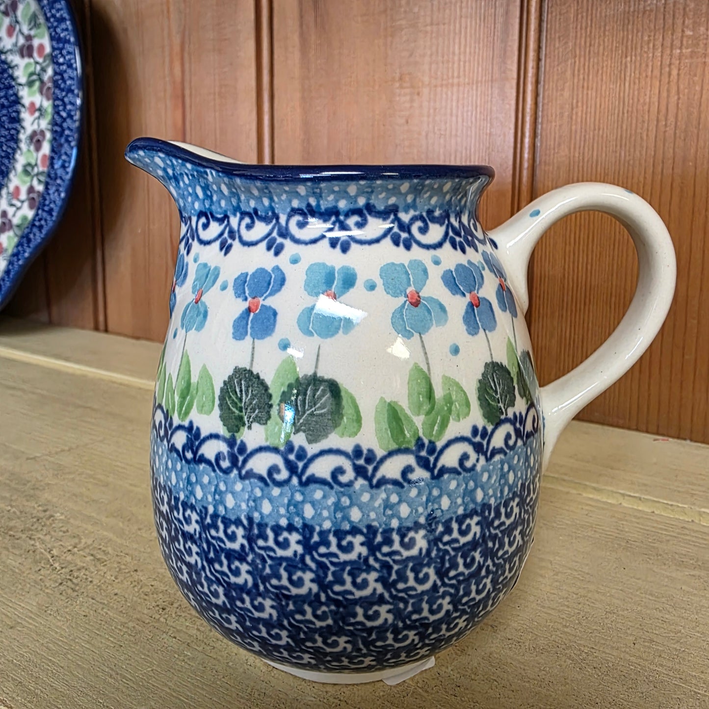 Cream Pitcher ~ 11 oz 2668X ~ Dutch Iris