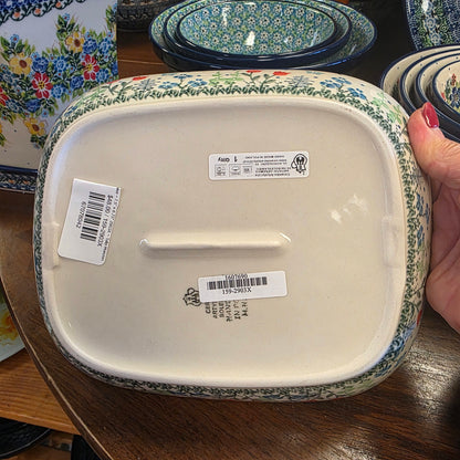 Rectangular Dish / Baker ~ 7.5" x 8.75" 2903X ~ Tulip Horizon
