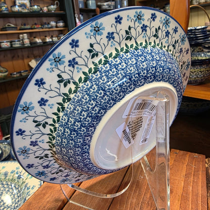Bowl   Salad / Pasta   9" 014-2785X  Georgia Blue pf0526