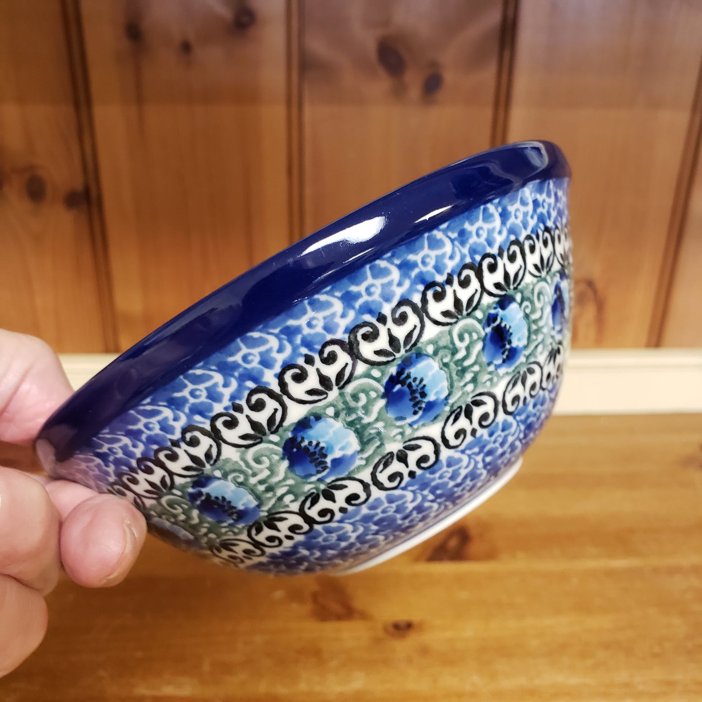 Bowl ~ Nesting Salad/Cereal ~ 5.5" W 059-1513X pf0425   1.5 cups