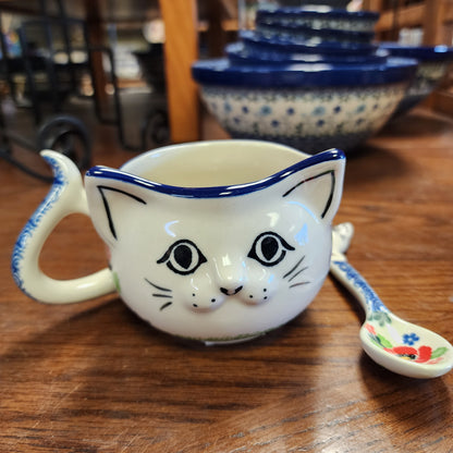 Set Cup & Spoon Cat