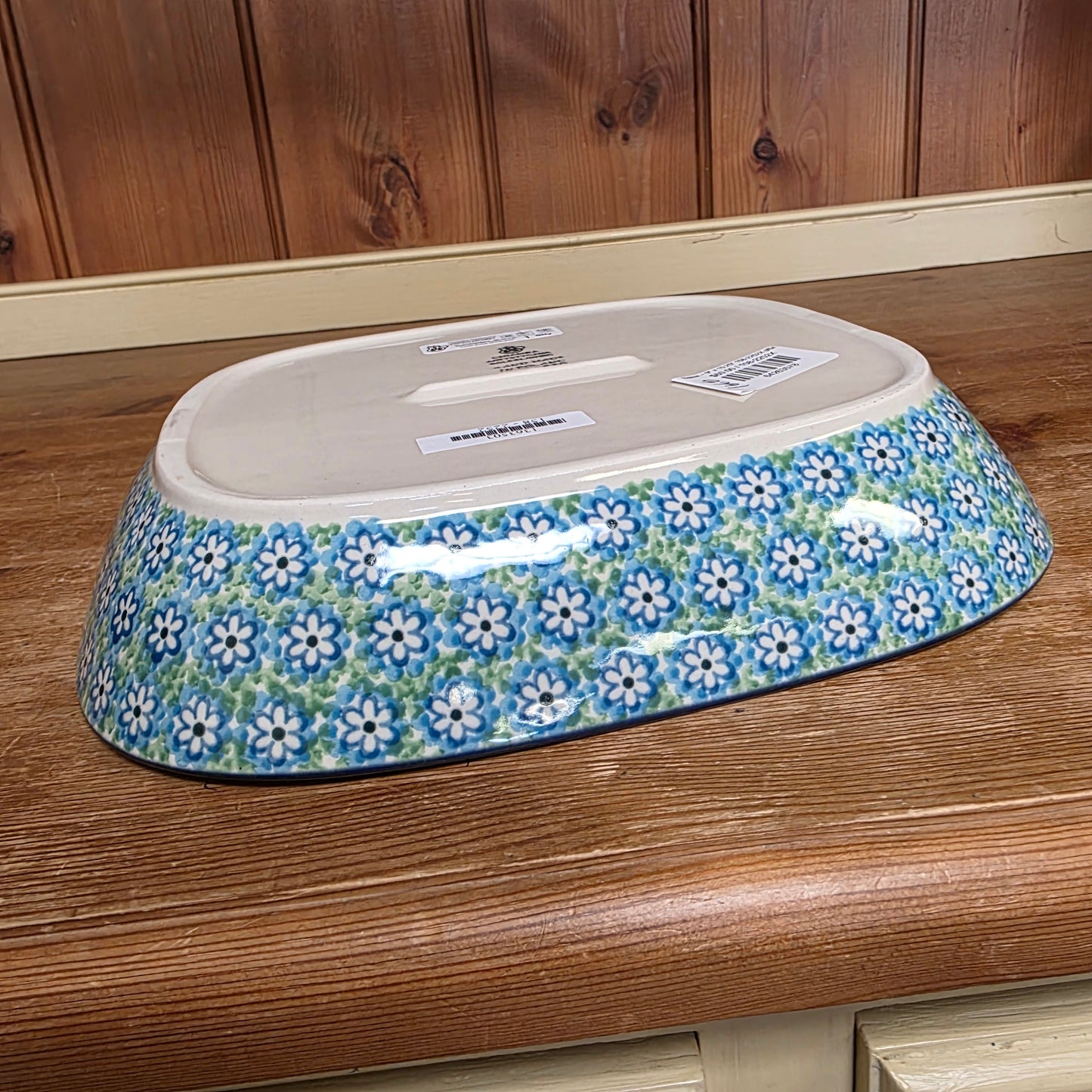 Baker ~ 9" x 10.25" medium serving dish 158-2252X Key Lime