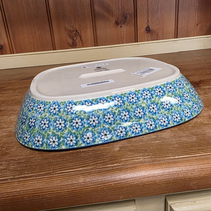 Baker ~ 9" x 10.25" medium serving dish 158-2252X Key Lime