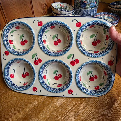 Muffin Pan   811-2715X  Cherry Pie pf0526