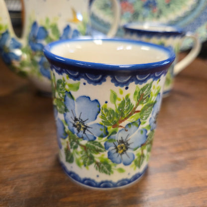 3 pc Teapot and 2 cups / Yellow bird 1166