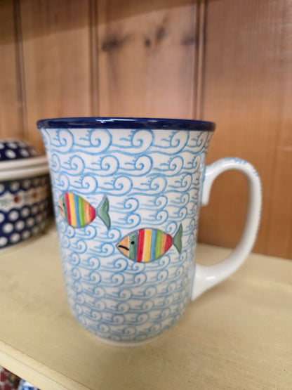 Mug   Bistro   16 oz. 812-2540X  Rainbow Fish pf0526