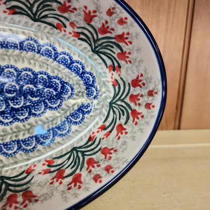 Baker Oval   9.5"    1437X ~ Crimson Bells