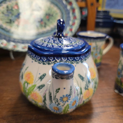 3 pc Teapot and 2 cups / Dandy 1125 bird