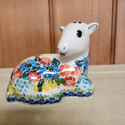 Lamb ~ bunny and flowers