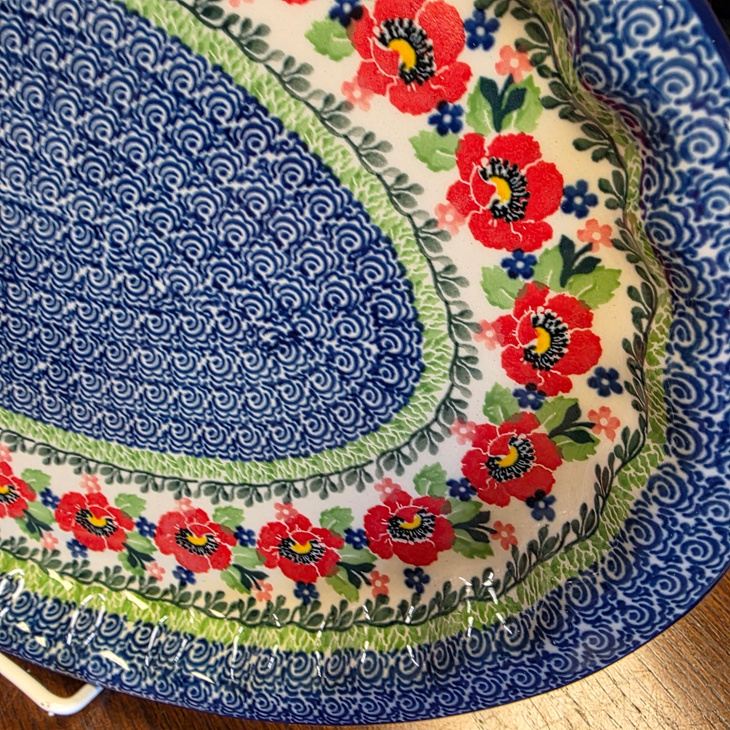 Platter   Oval   10' X 14.5"   3219X ~ Danish Garden