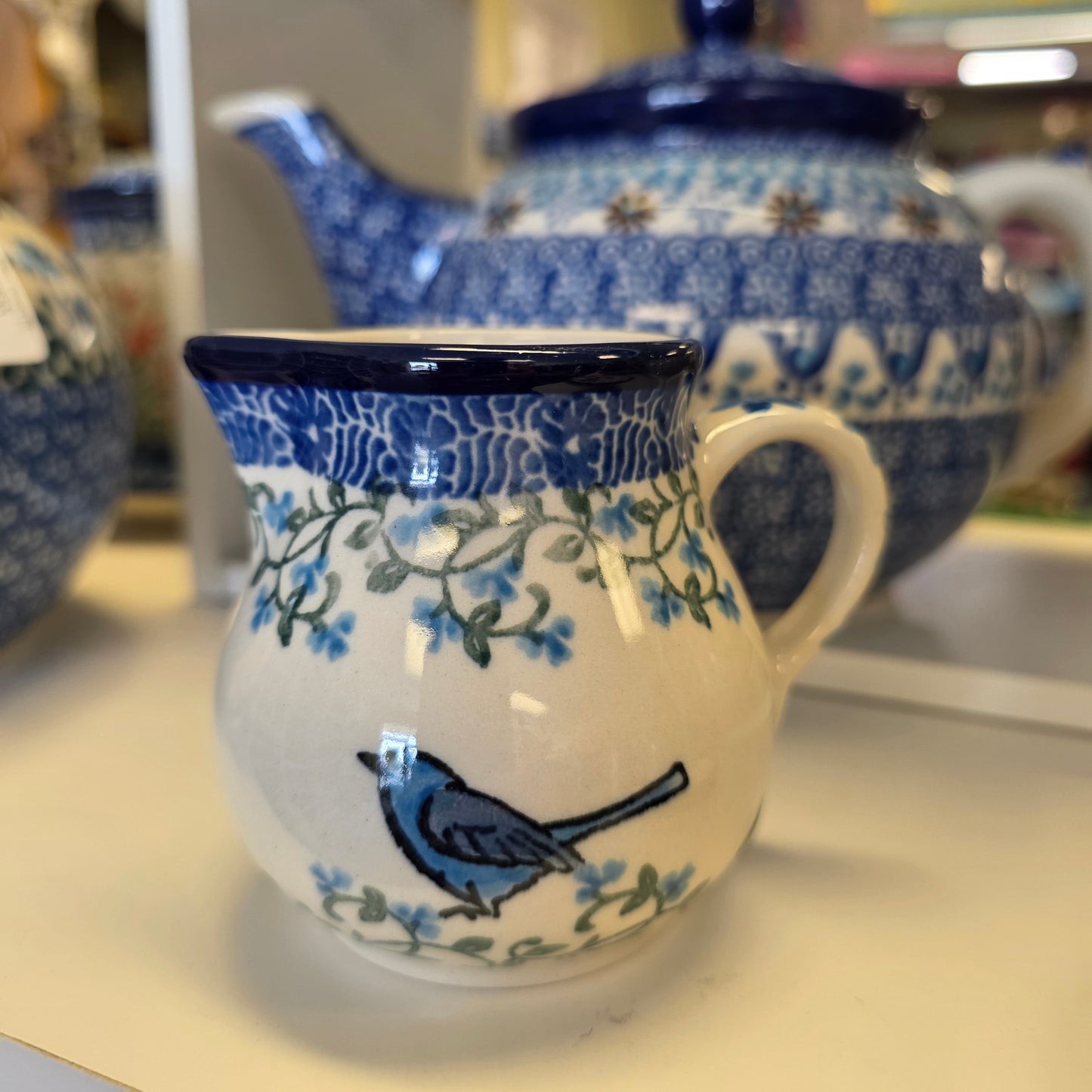 Cream Pitcher   6 oz  091-1932X  Song Bird pf0526