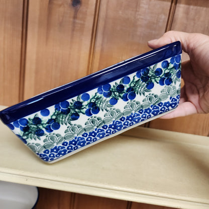 Baker ~ Loaf Pan ~ 7.75"w X 8"L 1413X ~ Huckleberry