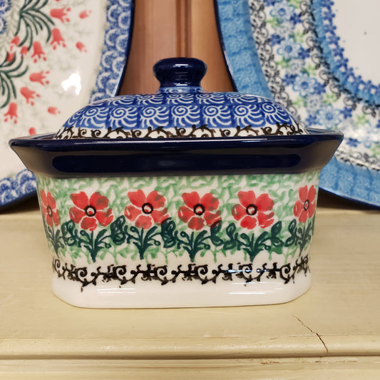 Covered Container ~ 3.25"H x 3.5"W x 4.5"L 385-1916X Maraschino