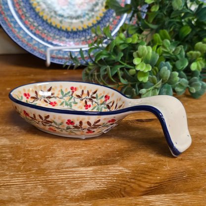 Spoon Rest 6" A26-U49018 red bird M Starzyk