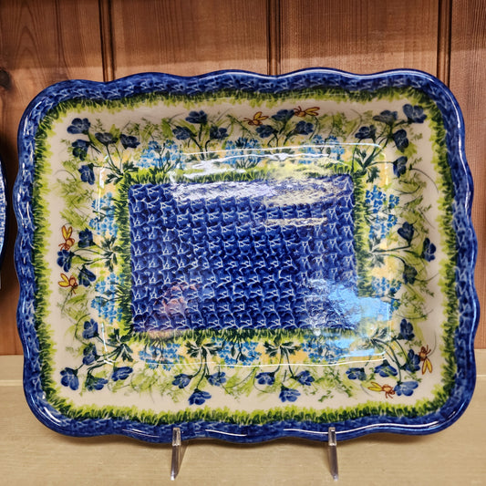 Baker 8"x10" ~ Bees Blue