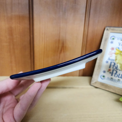 Soap Dish ~ 3.25" x 4.25" A97-3428X Timeless Blue PF0526