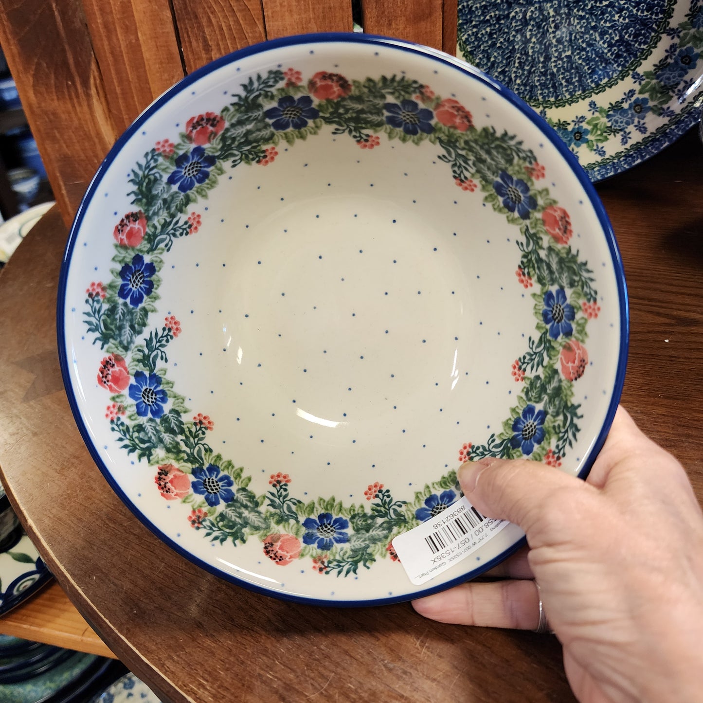 Bowl   Nesting   7.75" W 057-1535X  Garden Party pf0526