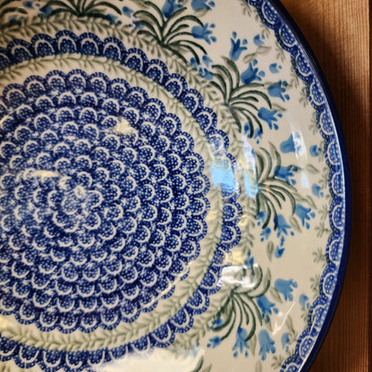 Bowl   Serving   Large    10.5" 1432X ~ Blue Bells