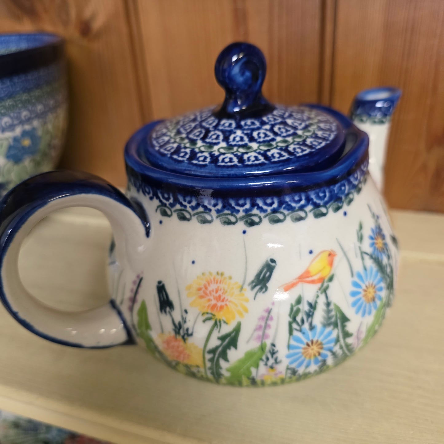 Teapot Unikat bird / 3 cups