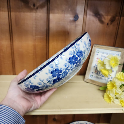 Bowl ~ Serving ~ 9" B91-3428X Timeless Blue PF0526