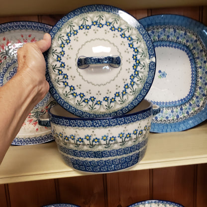 Baker ~ Covered Casserole (2 qt) 278-0614X pf0425