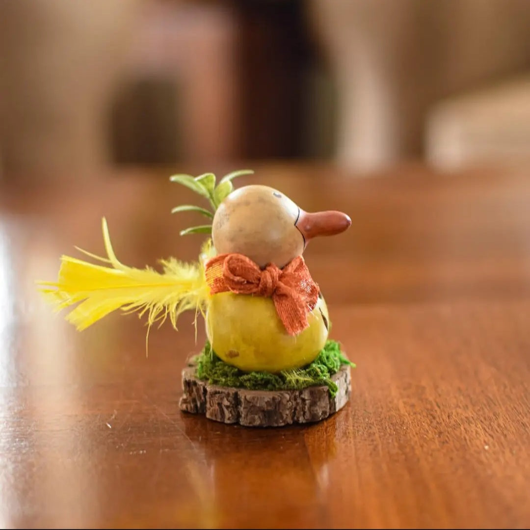 Gourd ~ Dillard Duck Scene Mini