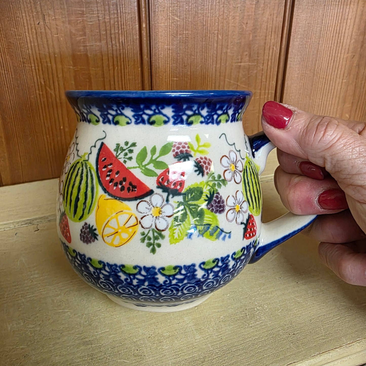 Mug 18 oz Fruit / 1143