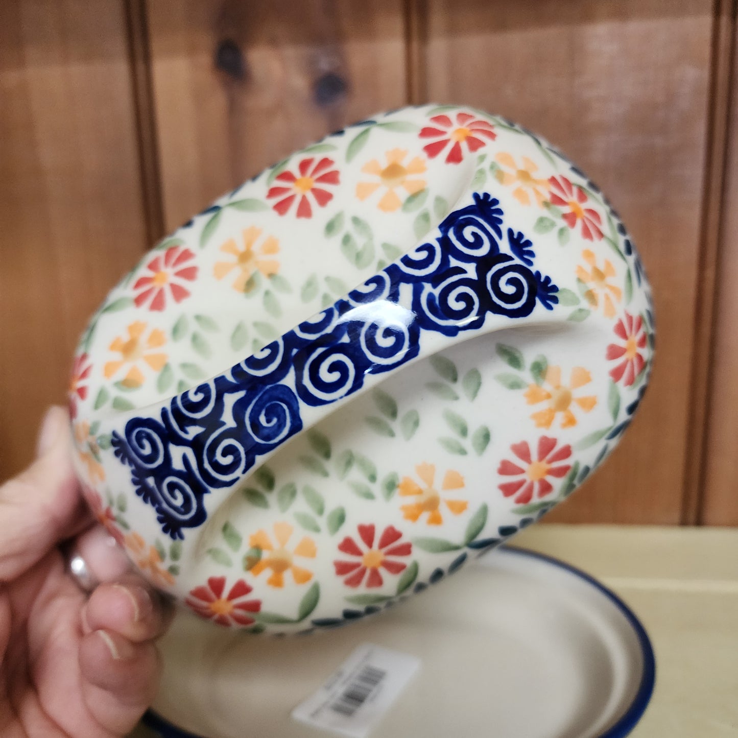 Butter Dish Oval  ~ Marigold JS14