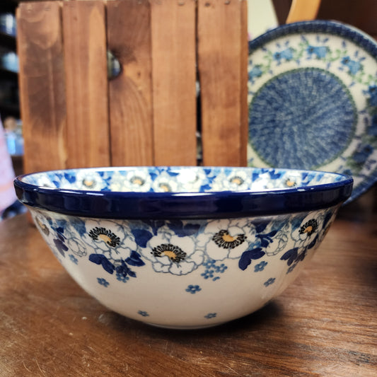 Bowl   Nesting   7.75" W 057-2222X  Snow Poppy pf0526
