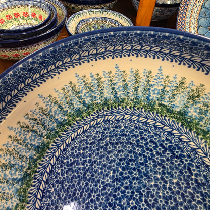 C36 ~ Bowl ~ Serving ~ Large ~ 10.5"    C36-3279X  Virginia Bluebells pf0526
