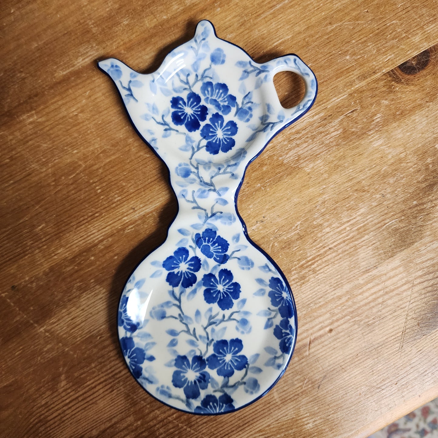 Tea Bag & Cup Holder   764-3428X  Timeless Blue pf0526