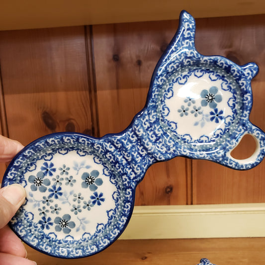 Tea Bag & Cup Holder 764-2333X  Blue Horizon  Spoon Rest