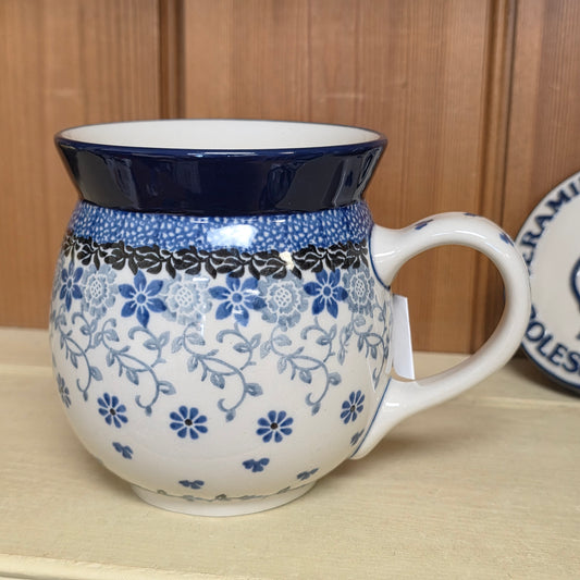 Mug   Bubble   16 oz. 073-2158X  Silver Lace pf0526