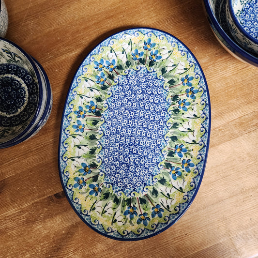 Oval Platter ~ Small 10.5" x 7.3"    G69-U5071  U4 pf0526