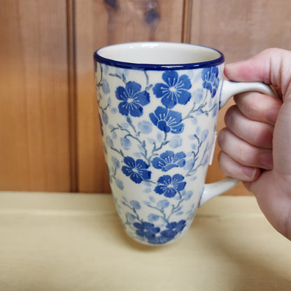 Mug 12 oz Tall Latte    C52-3428X  Timeless Blue pf0526