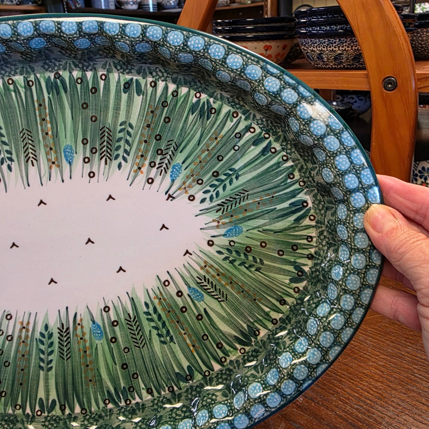 Platter   Oval   10' X 14.5"   U0803 ~ U4