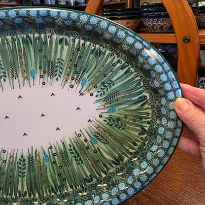 Platter   Oval   10' X 14.5"   U0803 ~ U4