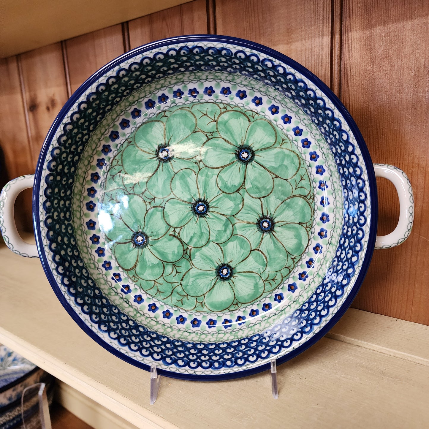 Round Baker w/handles - 9"     U408A ~ U4