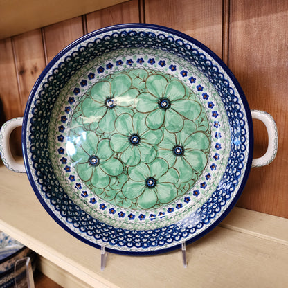 Round Baker w/handles - 9"     U408A ~ U4