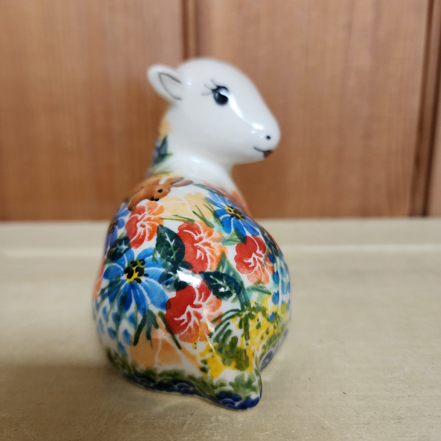 Lamb ~ bunny and flowers