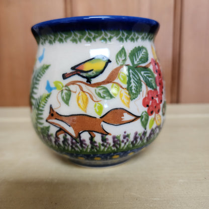 Mug 10oz Fox mushrooms fall